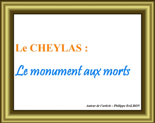 le monument aux morts